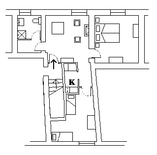 Plan de l'appartement