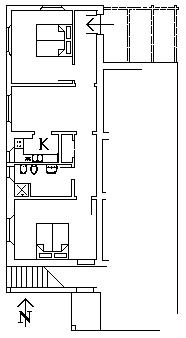 Plan de l'appartement