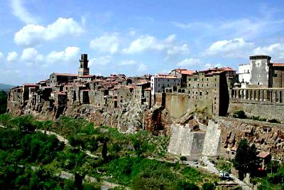 Pitigliano, une jolie ville près de Saturnia en Maremma